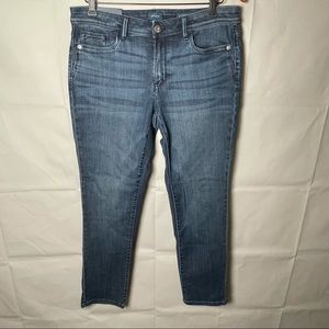 J. Jill Slim Ankle Neptune Wash Size 8 NWT